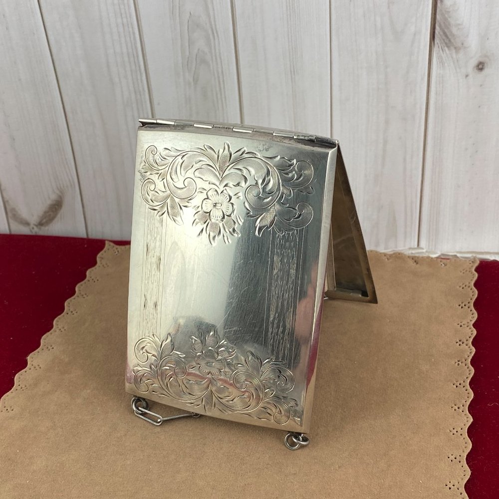 Vintage exceptional 1920's Handmade Ladies Sterling Silver Dance Purse